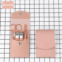 Nouveau Kit de Manucure Professionnel YD 2026 – Ensemble de 7 Mini Outils Colorés pour Débutants avec Étui en Cuir – Idéal comme Cadeau Professionnel