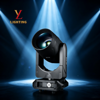 Projecteur de scène à tête mobile 380W Prism King DMX512 avec contrôle automatique maître-esclave pour événements et mariages