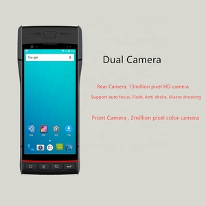 Yüksek performanslı el 5.5 inç dokunmatik ekran 4G BT wifi 58mm termal makbuz yazıcı Android terminali <span class=keywords><strong>PDA</strong></span> yazıcı ile - Product Image 6