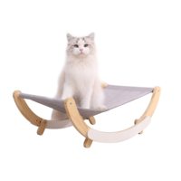 Nuevo Diseño 2022, Asiento de Madera para Gatos con Forma de Luna, Columpio para Gatos, Cama Hamaca para Gatitos, Muebles para Gatos, Regalo