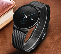Jam Tangan Pria Lige 9969 Terbaru, Model Kasual Bermerek, Mesin Quartz, Tahan Air, Gaya Bisnis, Montre Relojes