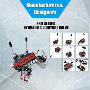 Válvula <span class=keywords><strong>de</strong></span> Control Direccional Monobloque Manual <span class=keywords><strong>de</strong></span> 5 Vías Junbao <span class=keywords><strong>Serie</strong></span> P80 80L-Min para Tractor y Maquinaria Agrícola - Product Image 5