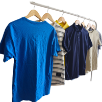 Grosir Kaos Bekas Pria Langsung dari Pabrik, Baju Lengan Pendek Second Hand dalam Jumlah Besar