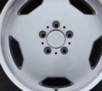 Jantes argentées populaires 17x8 17x8 18x9 18x8 jantes en alliage à lèvre profonde
