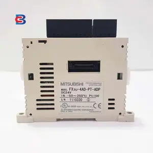 Nouveau stock d'origine FX3U-4AD-PT-ADP plc pac et module de contrôleurs dédiés plc mitsubishi fx3u