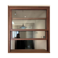 Ventanas Corredizas de Aluminio Premium Resistentes a la Oxidación con Vidrio de Baja Emisividad para Cocina, Patio, Villa, Casa Residencial Moderna