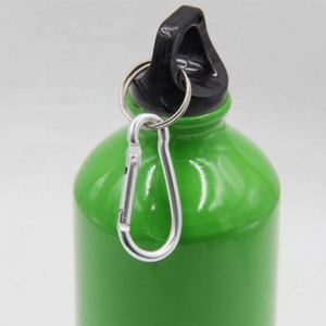 Botella de Agua Deportiva de Aluminio de 750 ml con Logotipo Personalizado y Mosquetón - Product Image 6