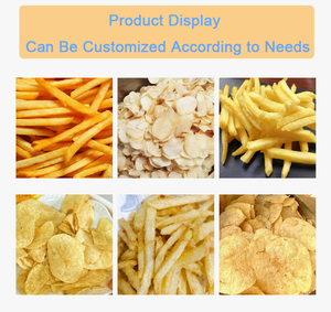 Dây chuyền sản xuất khoai tây chiên tự động thương mại công nghiệp điều kiện mới khoai tây chiên khoai tây chiên Máy làm - Product Image 5