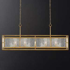 Lámpara colgante regulable Astra Orb de Metal Industrial de diseño moderno nórdico para sala de estar, comedor, dormitorio, candelabro - Product Image 2