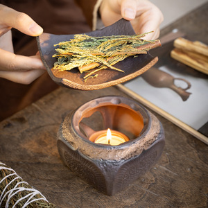 เตาเซรามิกวินเทจ Dimon Ceramics เตาสำหรับพิธีชงชา เตาสำหรับบ้านและสำนักงาน เตาสำหรับเผากำยาน เตาสำหรับชงชา - Product Image 3