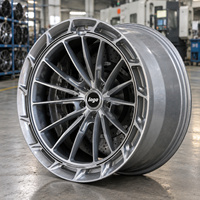 Jantes forgées RUJ Rusch XVR-X Monoblock en alliage 18-24 pouces 5x112 5x120 5x130 pour BMW M3 M4 M5 Audi R8 RS6 AMG GT Corvette C8