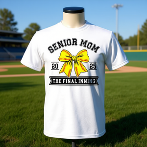 Camiseta Softball Senior Mom 2025 The Final Inning - Product Image 3