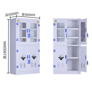 Equal Device PP Material Corrosive Chemicals Cabinet Acid Corrosive Laboratory Chemical Storage Cabinet