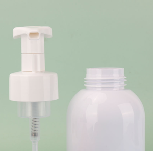 300ML Witte PET Pompfles voor Gezichtsreiniger & Handdesinfectiemiddel, 500ml inhoud, Zeefdruk, Optie voor aangepast logo, Cosmetische kwaliteit - Product Image 6
