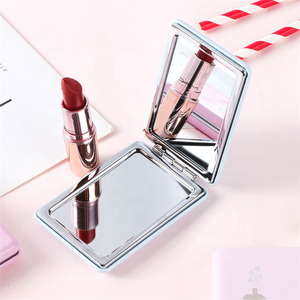 PinGlory Hochwertiger Tragbarer Cartoon-Kosmetikspiegel, Rechteckiger Klappspiegel mit Doppelseitiger Tasche für Werbegeschenke - Product Image 2