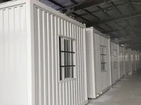 Super Qualité 20 pieds 40 pieds Prêt à l'emploi Pliant Portable Moderne Mobile Petite Maison Préfabriquée Pliable en Conteneur à vendre