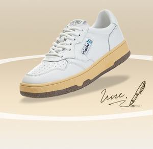 Zapatillas de Skate Clásicas Retro <span class=keywords><strong>Ennis</strong></span>, Calzado de Cuero Genuino para Caminar, Zapatillas Antideslizantes, Zapatillas Deportivas Casuales Blancas para Hombre - Product Image 6