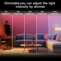 Bande lumineuse LED COB RGB DC12V/24V 10mm/12mm de large 720led/m IP20 5m/rouleau Cuivre USB Utilisation TV Coupe libre Bande lumineuse LED