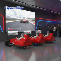 Simulador de Carreras RenixSim F1 MAX, Plataforma de Competición Multijugador, Tabla de Resultados, Simulador Comercial con Retroalimentación Dinámica
