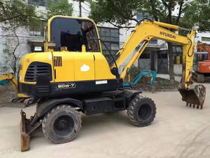 รถขุดตีนตะขาบ Hyundai 60-7แบบมีล้อ - Product Image 6