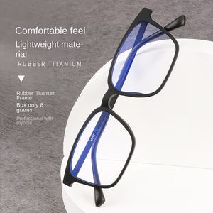 กรอบแว่นสายตาแบบยูนิ<span class=keywords><strong>เ</strong></span>ซ็กส์ทำจากไท<span class=keywords><strong>เ</strong></span>ทเนียมแท้น้ำหนัก<span class=keywords><strong>เ</strong></span>บาพิ<span class=keywords><strong>เ</strong></span>ศษพร้อมกรอบกันแสงสีฟ้า - Product Image 2