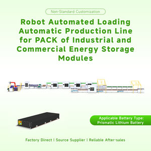 Ligne de production de modules de stockage d'énergie industriels et commerciaux à chargement automatique par robot - Product Image 5