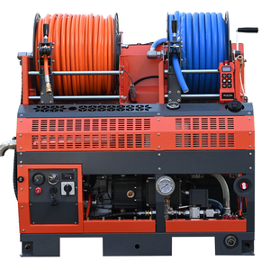 Machine de nettoyage de canalisations à jet d'eau haute pression 300 bar/40 lpm avec enrouleur de tuyau 12V pour le nettoyage des canalisations municipales - Product Image 5