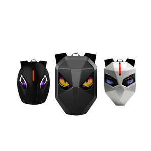 Mochila Inteligente con Pantalla LED 3D Ojos de Demonio para Motociclistas, Mochila con Ojos LED para Motocicleta - Product Image 4