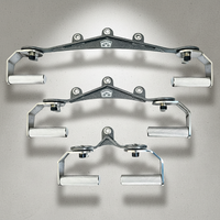 Nouvelle poignée réglable à 3 trous pour machine à câbles 360 °   Accessoire de rotation pour Lat Pulldown et Tricep Press Down