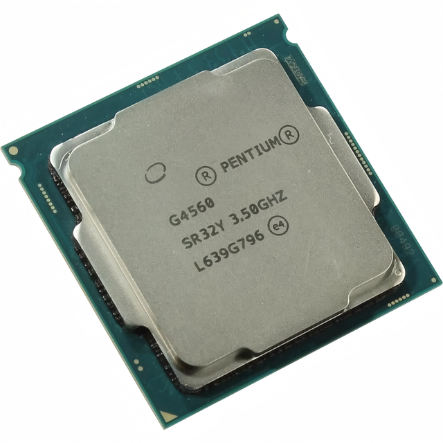 G4560 3.5GHz Quad-Core Server CPU with LGA 1151 Socket and Virtualization Technology