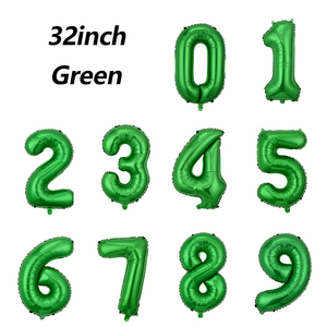 <span class=keywords><strong>Palloncini</strong></span> in Alluminio a Forma di Numero da 32 Pollici in Oro Rosa, Argento, Nero e Verde, <span class=keywords><strong>Decorazioni</strong></span> per Feste, <span class=keywords><strong>Halloween</strong></span> e Lauree - Product Image 6