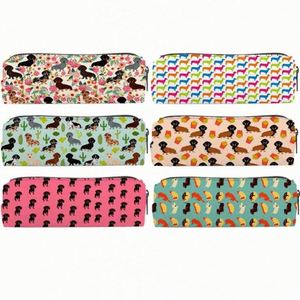 Wholesale Pen Bag Simple Wind Niche Pencil case Pouch Can Print logo Solid Color Stationery Bag <b>Small</b> Portable Pencil Bag - Product Image 6