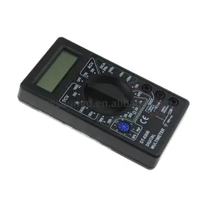Testeur De Tension MT87 Professionnel LCD Pince Numérique Multimètre  Voltmètre Ampèremètre Ohmmètre Portable Multi