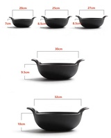 Wok en fonte pré-culotté robuste avec poignées - Poêle à frire antiadhésive à fond plat pour four, cuisinière et barbecue