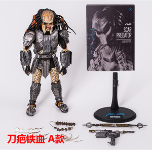 Ncta 32.5cm di chuyển 1/6 sẹo Predator mms190 người ngoài hành tinh xenomorph hành động nhân vật figurine đồ chơi - Product Image 2