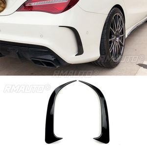 Kit de garnitures de carrosserie pour séparateur de pare-chocs arrière, aileron latéral et aérateur pour Mercedes-Benz Classe CLA C117 CLA200 260 AMG 2013-2019 - Product Image 1