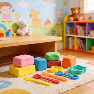 Kit de Arcilla de Secado al Aire Súper Ligera y No Tóxica, Plastilina Suave Ultraligera para Modelar, para Niñas y Niños, en Bolsa - Product Image 2