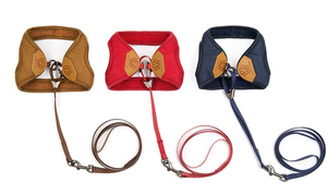 Arnés Cómodo, Ajustable y Duradero con Cuello en V, Estilo Camisola, Simple, para Perros, de Poliéster con Patrón a Cuadros, Personalizado - Product Image 4