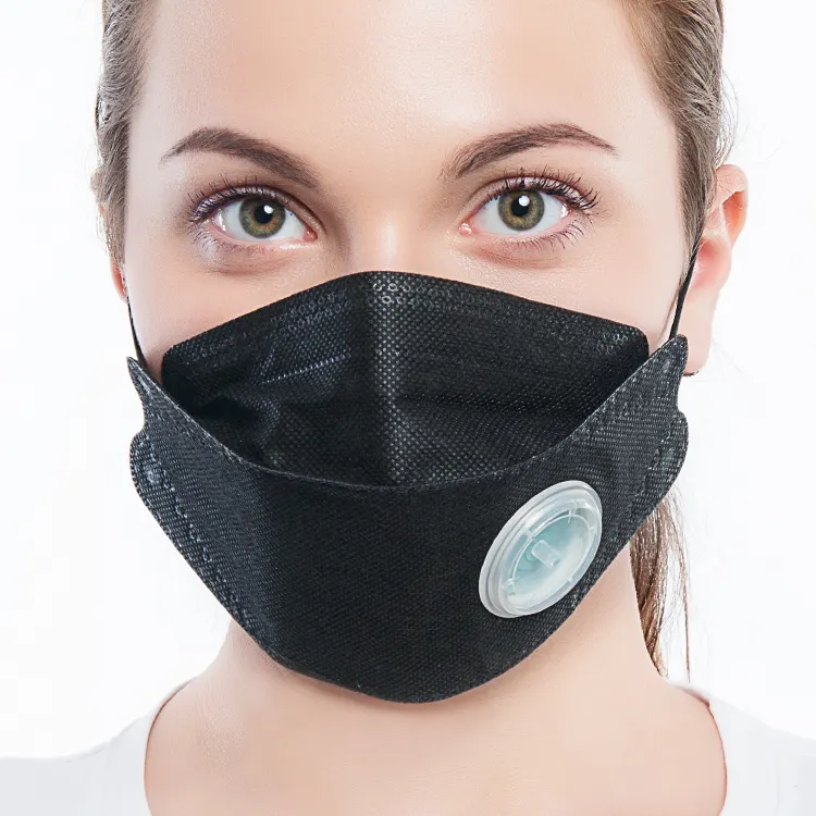Disposable Mask with Carbon Filter and Exhalation Valve KN95 Dust Mask Particle Respirator Mask kf94