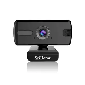 Srihome Webcam HD 3 MP USB2.0 3.0, Kamera USB Digital Komputer PC Video
