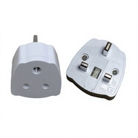 Convertisseur 13A vers 5A, Fournisseur Direct d'Usine |   Adaptateur de prise du Royaume-Uni vers l'Inde, petit adaptateur de voyage de conversion Afrique du Sud vers Royaume-Uni