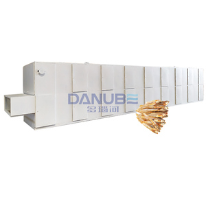 Factory Directly Sell <b>Belt</b> Dryer Tunnel Type Continue <b>Working</b> Dried Fish Machine Copra Drying Machine Dry Fruits Bar Machine - Product Image 1