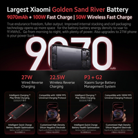 Redmi K100 Pro Max, Teléfono Inteligente 5G Octa Core, LTE CDMA, Inglés, Pantalla AMOLED de 185Hz, Batería de 9070mAh, Cámara Triple de 50MP, Carga Rápida de 100W