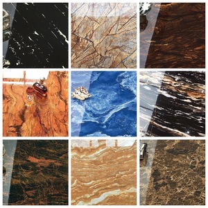 Azulejos metálicos esmaltados para interiores de diseño moderno 800x800 Azulejos oscuros del Océano Azul para sala de estar KTV <span class=keywords><strong>Hotel</strong></span> Piso completamente esmaltado - Product Image 1