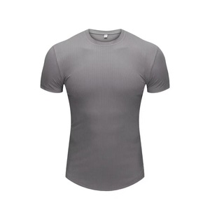 <b>Spring</b> and Summer New Trend Fashion Men's Short Sleeve T-shirt Men's Pullover Solid Color - Product Image 6