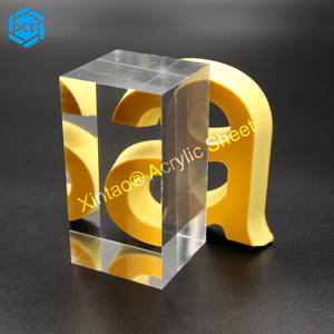 Xintao स्पष्ट डाली एक्रिलिक कड़ा ब्लॉक Lucite ब्लॉक कट करने के लिए आकार कस्टम - Product Image 2