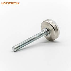 Pieds de meubles réglables Hyderon en plastique robuste pour canapé avec réglage par vis hexagonale - Product Image 4