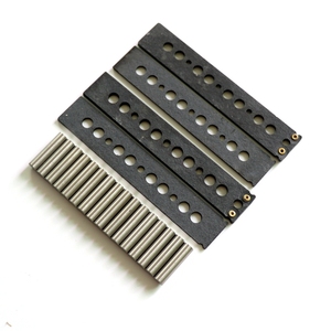 Donlis 1 Juego de Kits de Pastillas para Bajo Jazz de 4 Cuerdas con Varillas Magnéticas de Alnico V para Mástil y Puente, Piezas para <span class=keywords><strong>Construcción</strong></span> DIY - Product Image 3