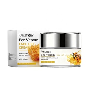 Popolare Crema Viso Idratante Anti-Età Effetto Lifting Rassodante con Veleno d'Ape Naturale Biologico Acido Ialuronico e Vitamina E - Product Image 1