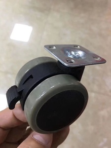 Ghế bánh có thể phanh, ghế vă<span class=keywords><strong>n</strong></span> phòng với bánh cố định, xoay ghế Caster cố định - Product Image 4